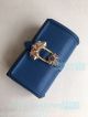 Newest Clone Michael Kors Blue Genuine Leather Butterfly Diamond Lock Bag (9)_th.jpg